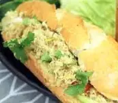Hình ảnh Bánh mỳ trứng ruốc