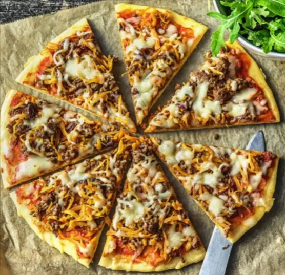 Hình ảnh Beefy pizza 18cm