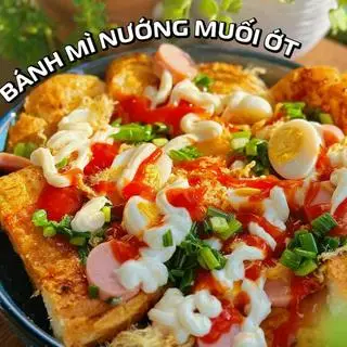 Hình ảnh Bánh mì nướng muối ớt