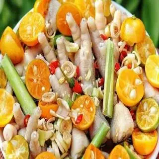 Hình ảnh Chân gà sả tắc
