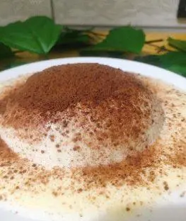 Hình ảnh Tàu hũ Singapo xốt kem trứng