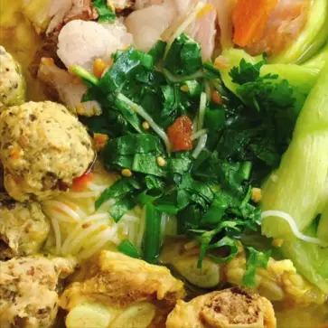 Hình ảnh Bún dọc mùng đặc biệt