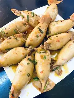 Hình ảnh Cơm mực dồn thịt