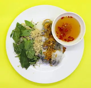Hình ảnh Bánh cuốn chà bông