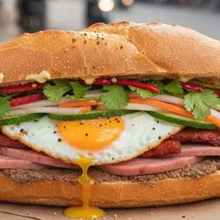 Hình ảnh Bánh mì thập cẩm