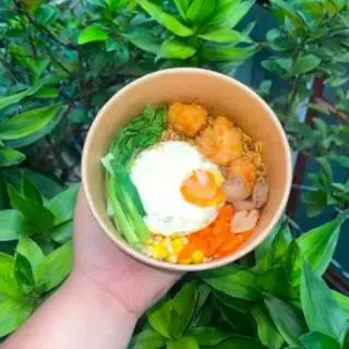 Hình ảnh Mì Indomi trứng - gà viên