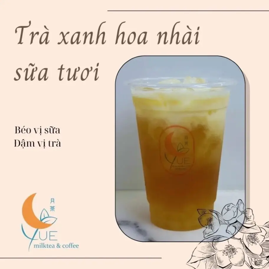 Hình ảnh Trà xanh sữa tươi
