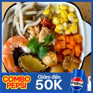 Hình ảnh Combo Súp Hải Sản Đặc Biệt - Pepsi