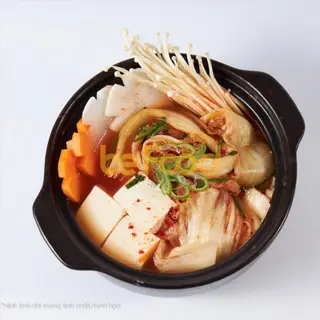 Hình ảnh Canh kim chi thịt heo
