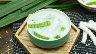 Hình ảnh Chè dừa non lá dứa