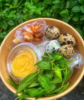 Hình ảnh Combo muối béo chấm tóp mỡ