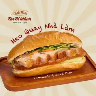 Hình ảnh Bánh mì heo quay nhiều thịt