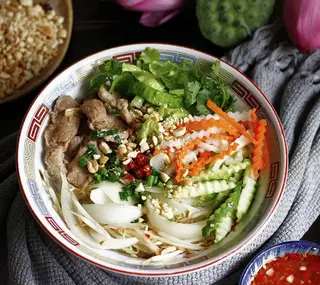 Hình ảnh Bún thịt xào