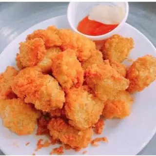 Hình ảnh Gà viên rắc phô mai