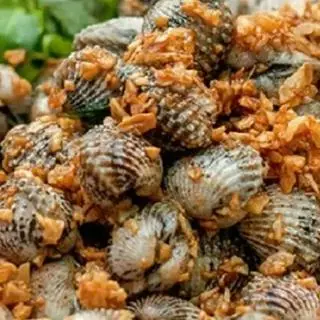 Hình ảnh Sò huyết xào tỏi