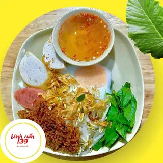 Hình ảnh Bánh ướt trứng lòng đào tôm
