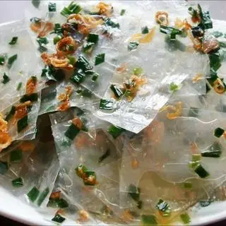 Hình ảnh Bánh tráng dẻo mỡ hành - hộp