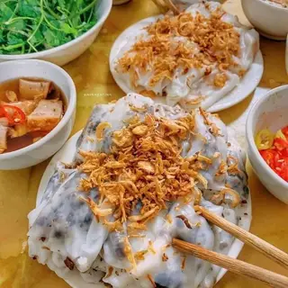 Hình ảnh Bánh cuốn thịt nướng