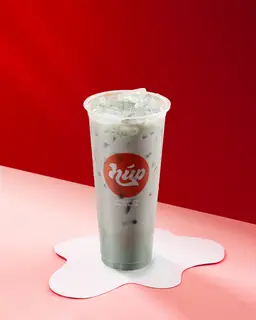 Hình ảnh Trà sữa đậu biếc bạc hà - ly 700ml