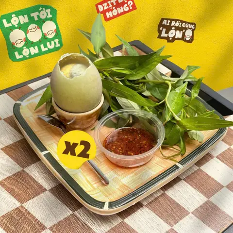 Hình ảnh Hột Vịt Lộn & SODA Tươi - Lộn Chill Quán - Cách Mạng Tháng 8
