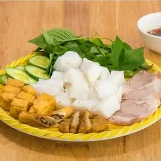 Hình ảnh Bún đậu thịt - chả cốm - nem chua