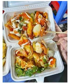 Hình ảnh Bánh mì nướng muối ớt