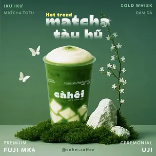 Hình ảnh Ikư matcha coldwhisk tofu - tàu hũ phô mai