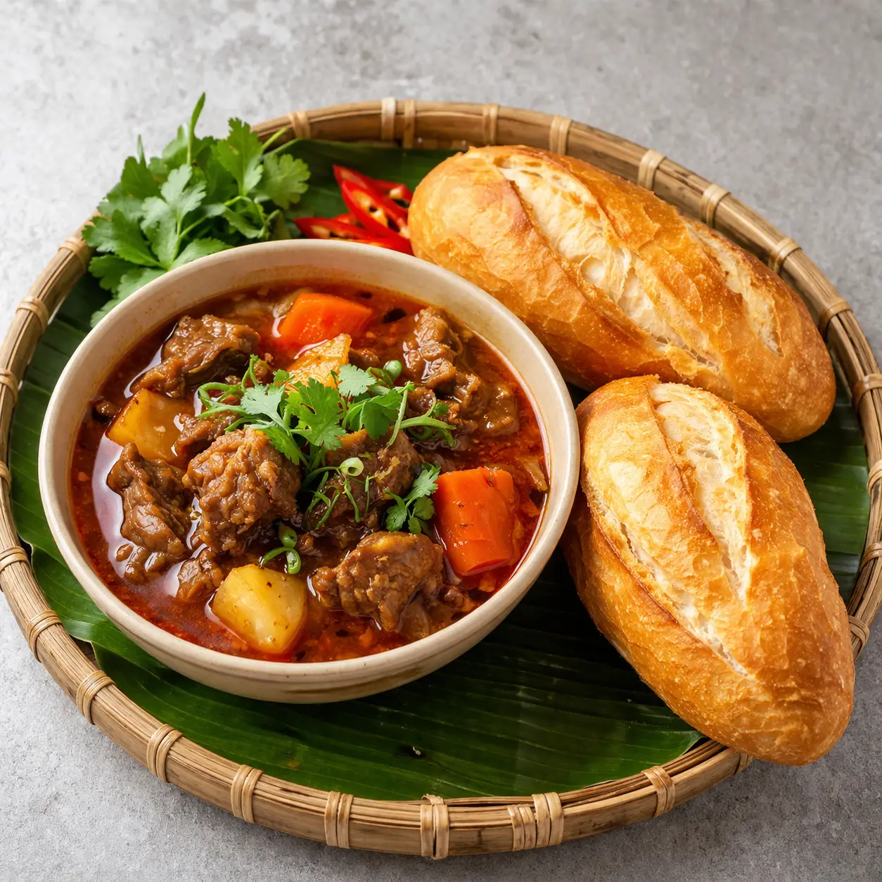 Hình ảnh Bánh mì sốt vang