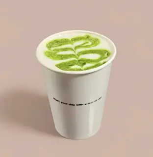 Hình ảnh Hot matcha latte