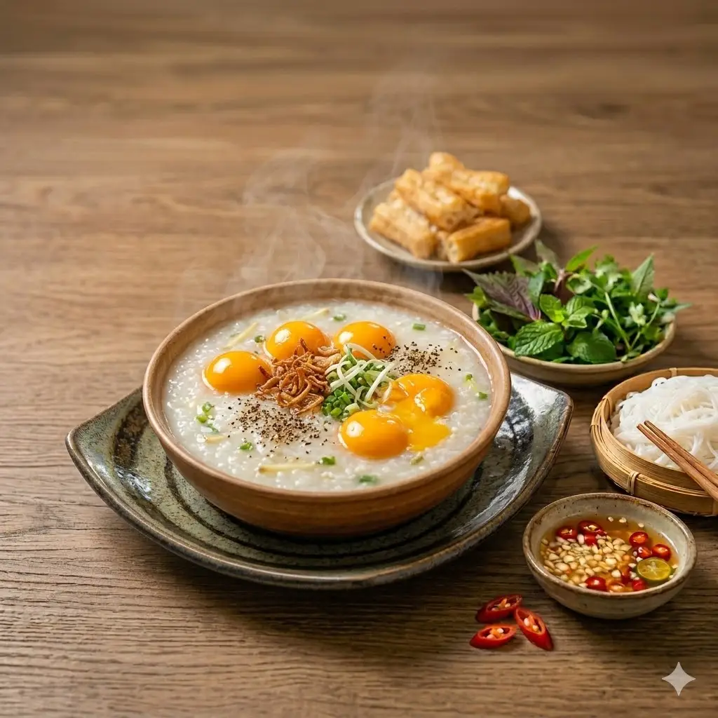 Hình ảnh Cháo trứng gà