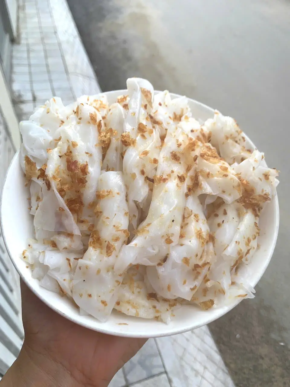 Hình ảnh Bánh cuốn chay chấm hành