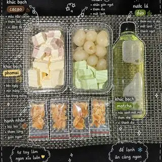 Hình ảnh Set chè khúc bạch 4 cốc