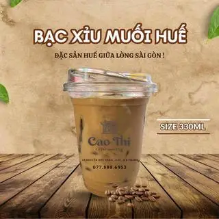 Hình ảnh Bạc xỉu muối Huế size nhỏ - ly 330ml