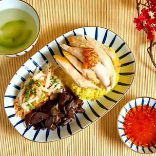 Hình ảnh Cơm gà lườn