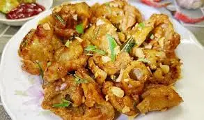 Hình ảnh Cơm da gà mắm tỏi