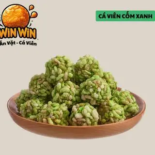 Hình ảnh Cá viên chiên cốm xanh