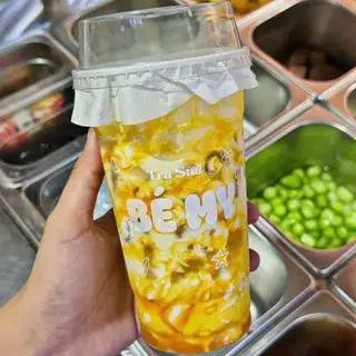 Hình ảnh Lục Trà Sữa Xoài Trân Châu