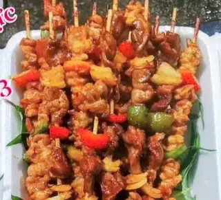 Hình ảnh Thịt xiên nướng 5 xiên