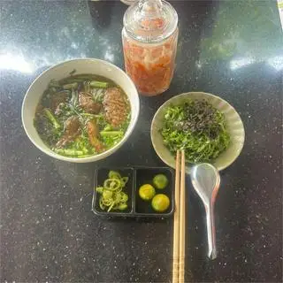 Hình ảnh Bún cá rô - tô trung