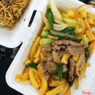 Hình ảnh Nui xào bò