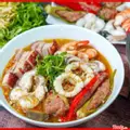 Hình ảnh Bún mắm tô đặc biệt