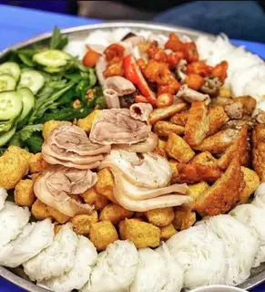 Hình ảnh Combo bún đậu đặc biệt lớn 1 người - 1 ly Coca lớn