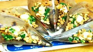 Hình ảnh Sò mai - nướng mỡ hành