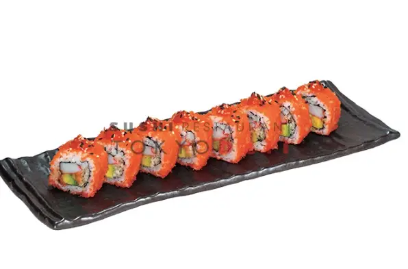 Hình ảnh Cuốn California thanh cua - cam - California roll