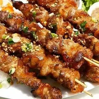 Hình ảnh Thịt heo xiên nướng