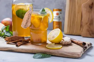 Hình ảnh Kombucha vị chanh quế - 300ml