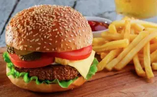 Hình ảnh Hamburger bò