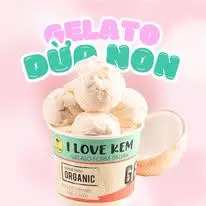 Hình ảnh Kem Dừa Non Bến Tre