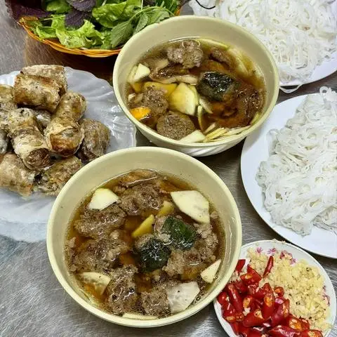 Hình ảnh Bún Chả Que Tre - Lừng - Võ Chí Công