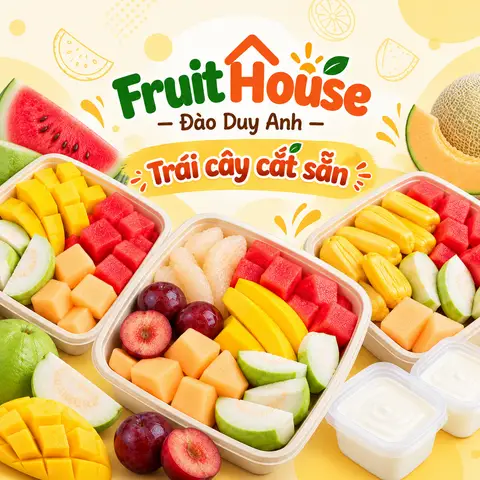 Hình ảnh Trái Cây Cắt Sẵn - Fruit House - Đào Duy Anh